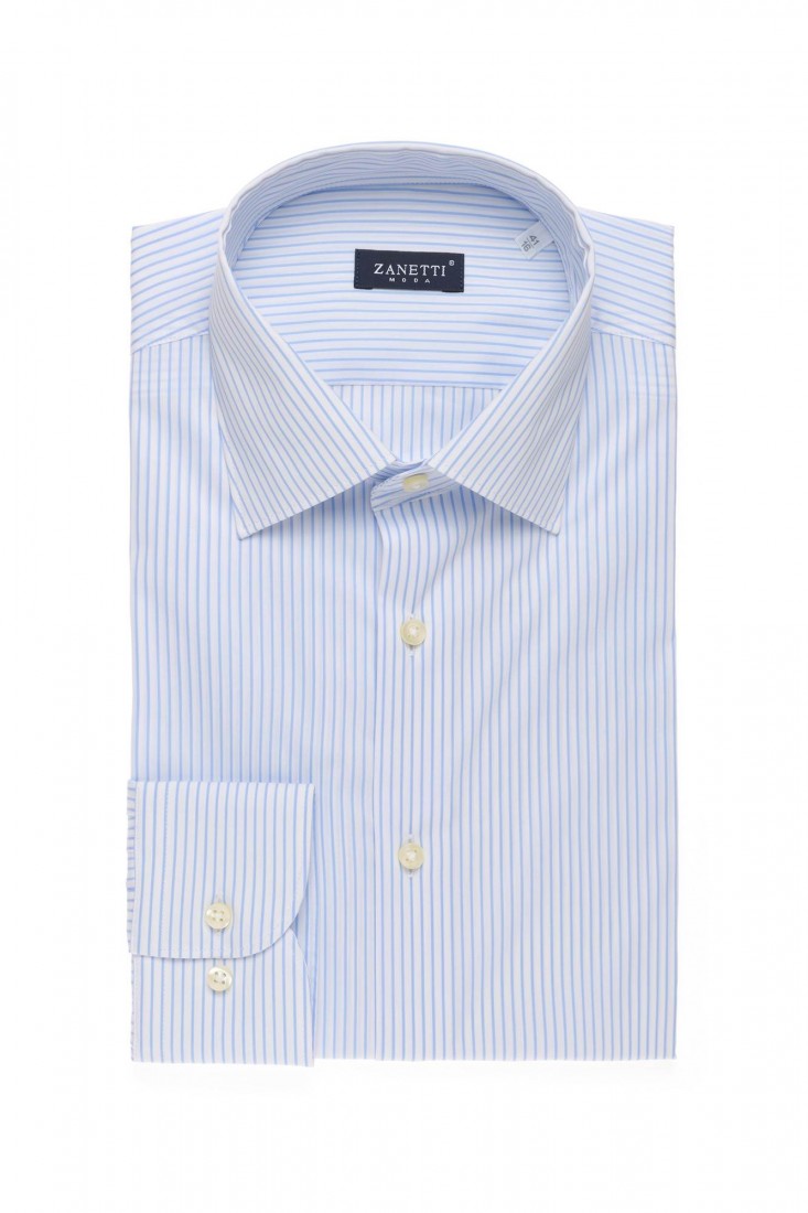 Regular shirt with italian...